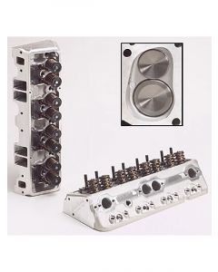 Edelbrock RPM Cylinder Head Single Complete SB Chevy 70Cc