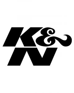 K&N Promotional Product Decal/Sticker Die Cut Black
