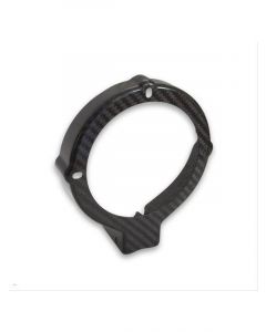 Auto Meter Tacho Mount, Carbon Fiber, For 5" Elite Pit Road Speed Tachs