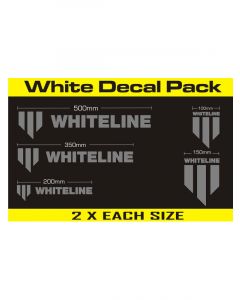 Whiteline W-Whiteline Decal Pack - Silver