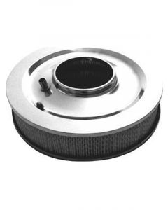 RPC 14" X 3", Stainless Muscle Car Style, Air Cleaner With Flat Base, &…