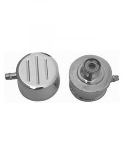 RPC Alloy Pvc Push-In Air, Breather With 1" Neck, Chrome Ball Milled S…