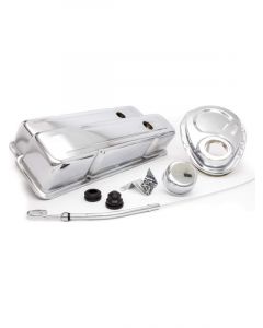 RPC Engine Dress Up Kit, (Chrome) With Tall Valve, Covers, Suit S/B Chev
