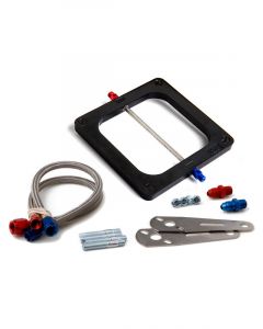 Nitrous Oxide Systems NOS Nitrous Plate, Big Shot, Black, Dominator
