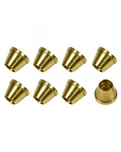Nitrous Oxide Systems NOS Tube Ferules, Brass, .125 In. I.D., Set