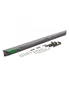 Hulk 4x4 Pull Out Awning 2M X 2.5M Grey with Storage Bag & Fitting Kit
