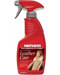 Mothers Leather Cleaner All-In-One Leather Care 12 oz Bottle