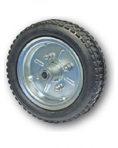 ARK 10" Solid Rubber Jockey Wheel w/ Steel Rim T/S Standard Jw Bulk Pack