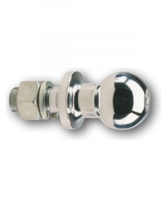 ARK Chrome Plated Towball 52mm X 7/8" Shank 3.5 Ton