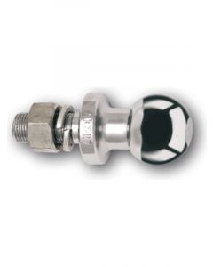 ARK Chrome Plated Towball 50mm 3.5 Ton W/ 7/8" X 62mm Shank Bulk Pck