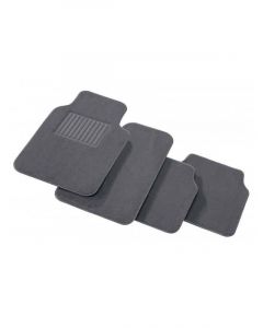 Carfit Carpet Car Mat Elite Black 4pcs Front & Rear Set