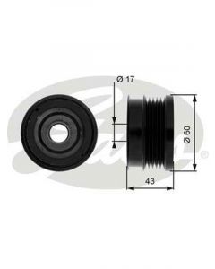 Gates Alternator Decoupler Pulley