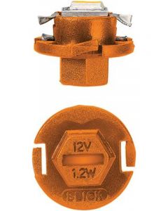 Narva 12 Volt Bx8.4D Orange Base LED Dash Panel Globes