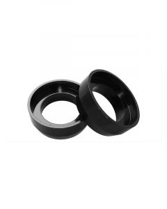 Rancho Coil Spring Spacer, Polyurethane, Black, Rear For Toyota, Pair