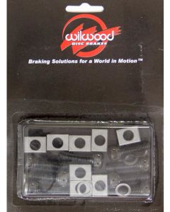Wilwood Brake Rotor Bolts Steel Black Oxide 5/16-24 In. Thread 0.81