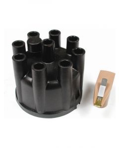Accel Distributor Cap & Rotor Kit V8 For Chrysler Plymouth Dodge Black