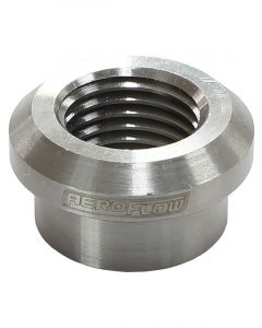 Aeroflow Steel Weld On Female M12 X 1.5 Metric Steel Bung