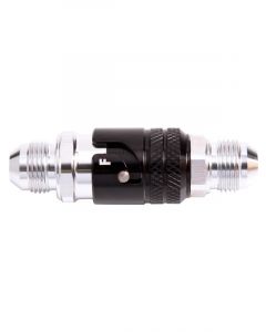Aeroflow Quick Relase -4 Epdm Seal Black/Silver Alloy