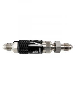 Aeroflow Quick Relase -4 Epdm Seal Black Titanium Bulk Head