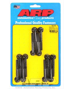 ARP Ford 351W Performer Rpm Airgap Intake Bolts, Black, 12-Point