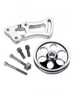 Billet Specialties Sbc Power Steer L/Pump Bracket Includes Pulley Bolts