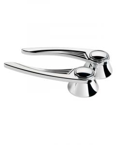 Billet Specialties Ball Milled Door Handles Pre48 3/8 Square Drive Pr