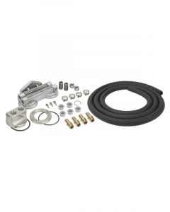 Derale Oil Filter Relocation Kit Universal Dual Filter Kit