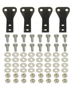 Derale Oil Cooler Mounting Brackets For Stacked Plate Oil Coolers