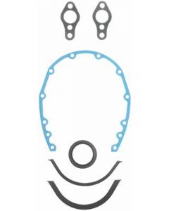Felpro Sbc Marine T/Cover Gasket Set 350 Chev, W/O Plastic Cover