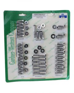 Gardener-Westcott Ford Engine Dress Up Kits 289-302W Hex Chrome Pl