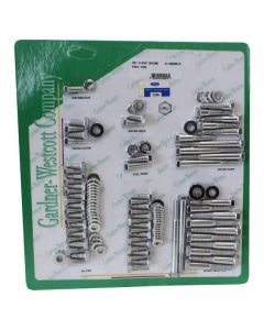 Gardener-Westcott Ford Engine Dress Up Kits 351C Hex Chrome Plated