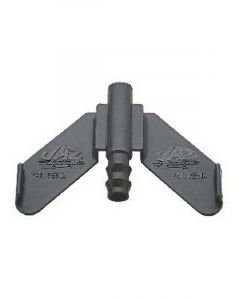 Jaz Fuel Pickup Bat Wing 8 AN Hose Barb Plastic Black 1/2 in Hose
