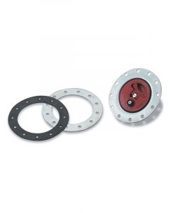 Jaz Fuel Cell Filler Plate Vented Positive Lock Cap Flat Mount 12-