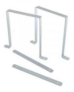 Jaz Fuel Cell Bracket 17 in Wide x 9 in Tall Steel Natural JAZ 16