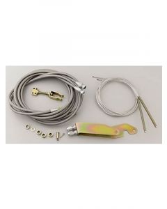 Lokar Trans Mount Brake Cables Stainless