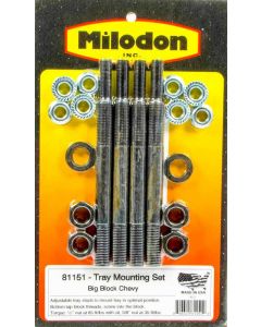 Milodon Bb Chev Ford 351 Cleveland Windage Tray Stud Install Kit