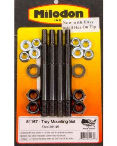 Milodon Sb Ford 351W Windage Tray Stud Install Kit