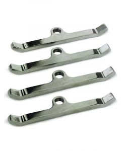 Moroso Valve Cover Hold Down Tabs(4) Sb Ford Chrome 4 Per Pack
