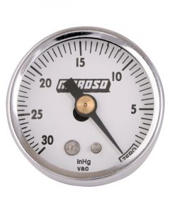 Moroso Vacuum Gauge 1.5" 0-30"Hg