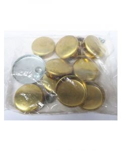 Pioneer Chev Sb 400 Brass Welsh Plug Kit Sbc Freeze