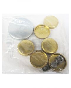 Pioneer Ford 429 460 Short Motor Brass Welsh Plug Kit Bbf