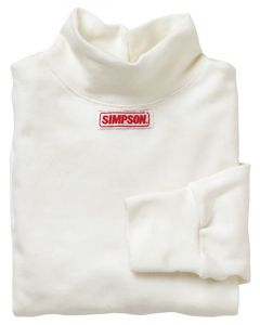 Simpson 7Oz Underwear Top Small Long Sleeve White Sfi Fia