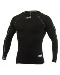 Simpson Memory Fit Underwear Top Small Long Sleeve Sfi Black