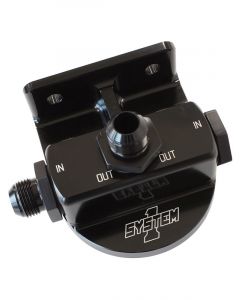 System One Billet 3 Port Remote Mount Hp6 1-1/2-12 Thread Nipple -1