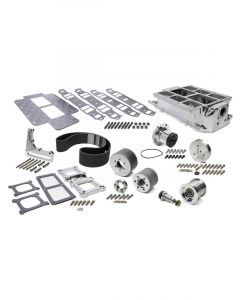 The Blower Shop Sbc 6-71 Blower Kit Std Port, 2V Acc, Polished