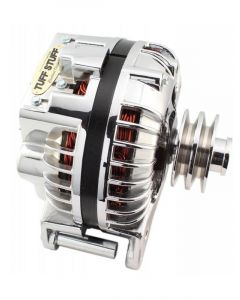 Tuffstuff For Chrysler Altern 100 Amp 1 Wire Double V Pulley Chrome (F8509RDDP)