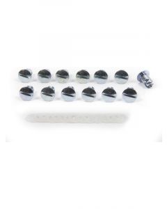Weld Racing Sprint Mud Cover Fastener Kit - 24Pc Midget Micro