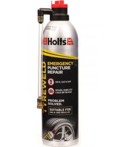 Holts TyreWeld Easy-to-Use Tyre Puncture Repair Formula 500ml