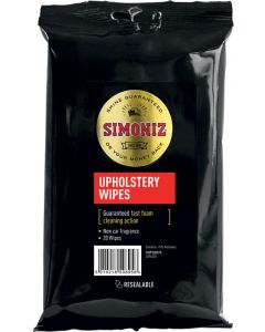 Holts Simoniz Upholstery Wipes 20 Pack