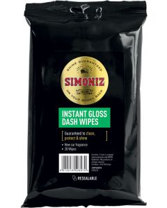 Holts Simoniz Dashboard Protector Gloss Wipes 20 Pack